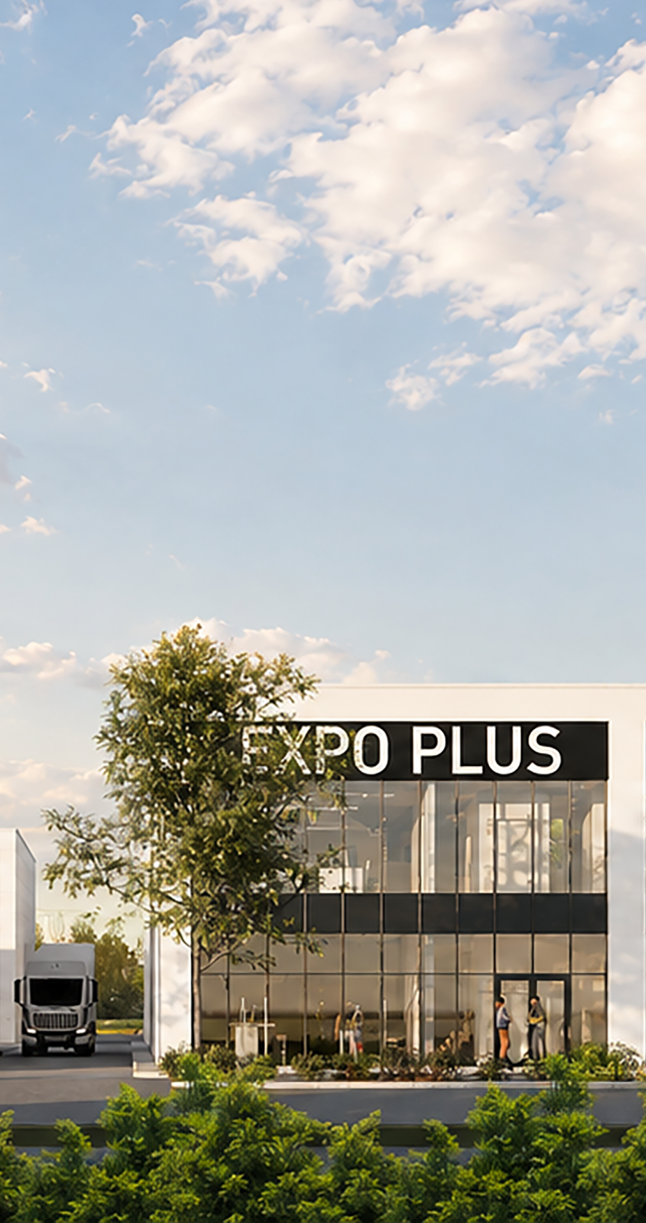 Industrial park – visualization