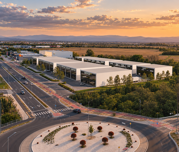 Industrial park – visualization